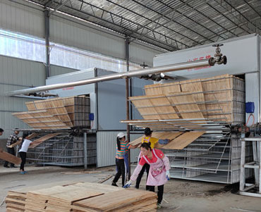 立裝式單板烘干機